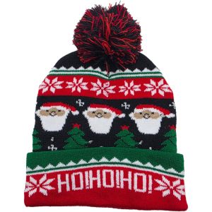 X-Mas/Christmas Beanie Hat (12Pcs)