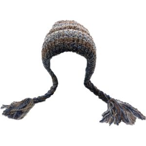 Knitted Earflap Peruvian Style Beanies (12Pcs)