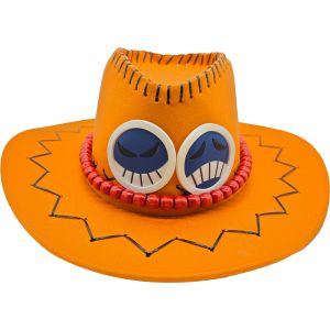 Anime Ace Orange Cowboy Hat