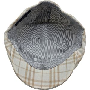 Summer Plaid Flat Cap
