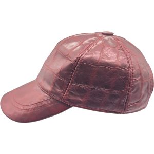 Genuine Leather Casual Baseball Cap