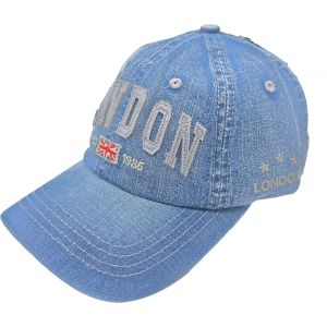 London Denim Baseball Caps (12Pcs)