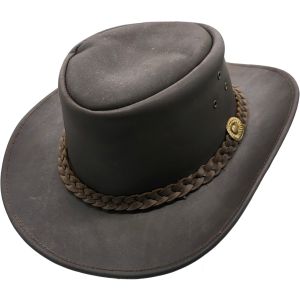 Genuine Leather Cow boy Hat