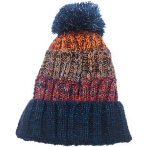 Knitted Beanie With Pompom (12pcs)