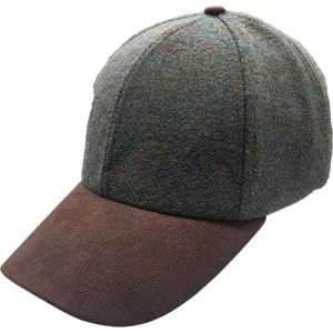 Wool & Suede Baseball Cap