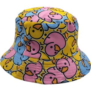 Summer Duck Fisherman Bucket Hats (12Pcs)