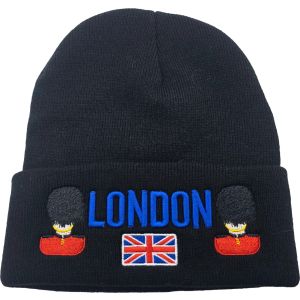 Knitted London Beanie Hat (12Pcs)