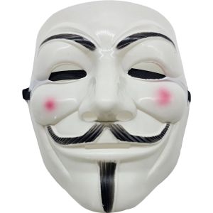 Anarchy Guy Fawkes Masquerade Mask (12Pcs)