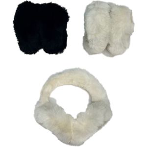 Winter Faux Fur Ear Muffs (12Pcs)