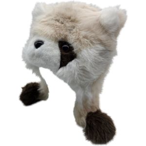 Winter Cute Soft Panda Fluffy Trapper Hat