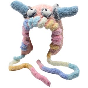 Fluffy Monster Character Winter Trapper Hat