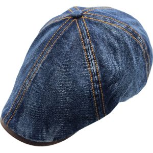 Denim Cotton Summer Flat Cap