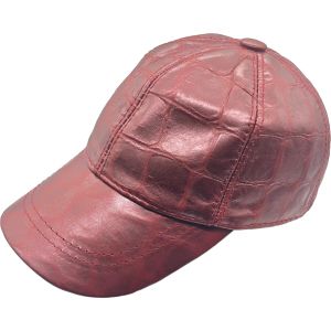 Genuine Leather Casual Baseball Cap