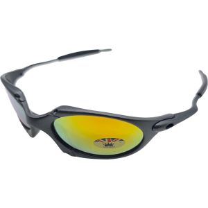 Wide Colour Mirror Lens Sports Sunglasses (12Pcs)