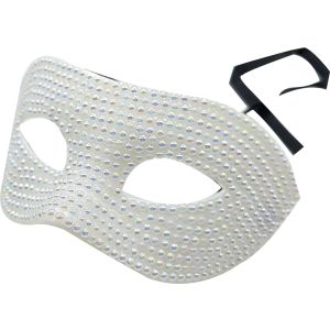 Glittering Half-Face Masquerade Mask