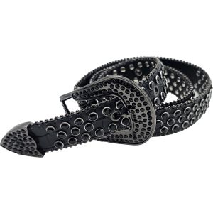 Genuine Leather Handmade Western Crystal Belt