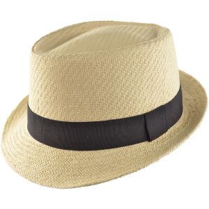 White Summer Trilby Hat