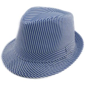 Summer Trilby Hat - Blue