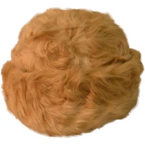 Beige Faux Fur Hat