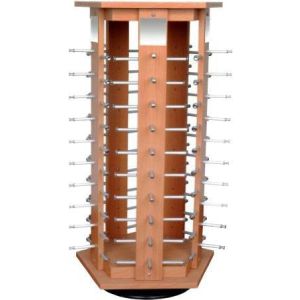 Small Rotating Sunglasses Stand - Holds 50