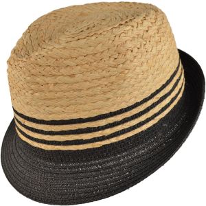 Summer Trilby Hat - Black