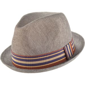 Summer Trilby Hat - Grey