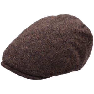 Tweed Flat Cap - Brown