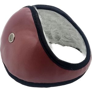 Faux Leather & Fur Earmuffs