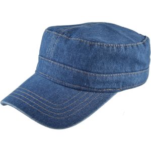 Denim Military Army Cap