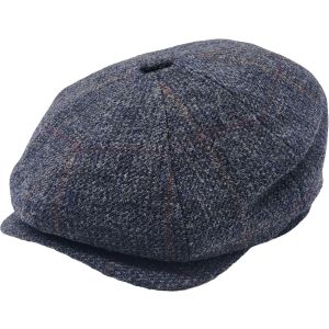 Patterned Wool Newsboy Cap
