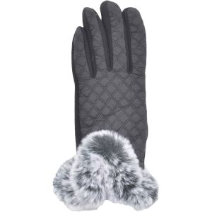 Womens Waterproof Woolly Gloves (12pcs)