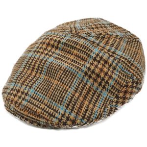 Kids / Childrens Elastic Tweed Flat Cap