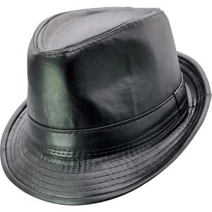 Unisex PVC Trilby Hat