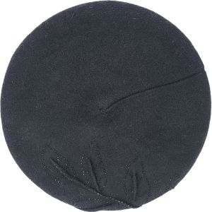 Stylish Leaf Pattern Wool Beret (12Pcs)