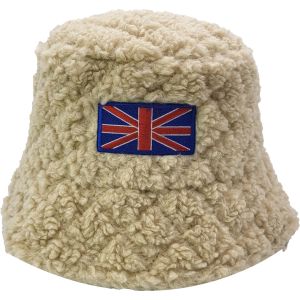 Adjustable Faux Fur UJ Bucket Hat