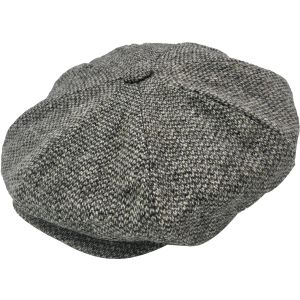 Large Wool Big Apple Newsboy Cap