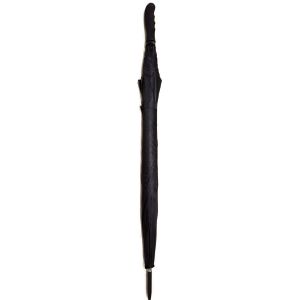 Classic Black Long Durable Umbrella (24Pcs)