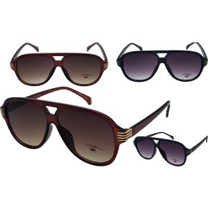 Square Aviator Sunglasses (12Pcs)