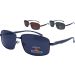 Polarized Rectangular Classic Look Sunglassess (12pcs)