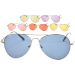 Coloured Aviator Sunglasses