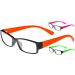 Sleek Rectangular Clear Sunglasses