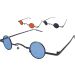 Slimline Metal Round Sunglasses (12pcs)