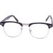 Clubmaster Horn Rimmed Clear Glasses (12pcs)