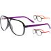 Sleek Aviator Clear Sunglasses