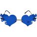 Funky Heart Shape Sunglasses (12Pcs)