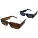 Classic Fashion Rectangular Sunglasses (12Pcs)