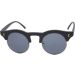Rubber Framed Clubmaster Sunglasses