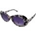 Oval Retro Cow Print Sunglasses (12Pcs)