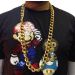 50cm Long Gold Style Hip Hop Costume Chain
