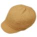 Peaked Angora Beanie Hat - White